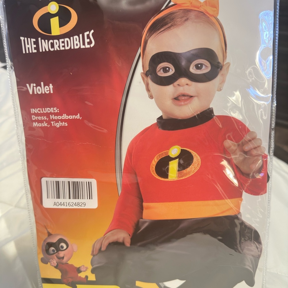 Violet Costume for Kids - Red and Black